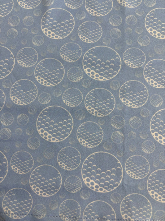 Miles SS Performance Polo-Blue Golf Balls
