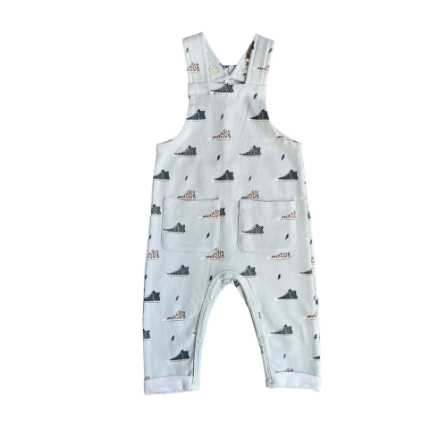 Pocket Overalls-Sneakers
