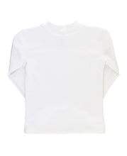 Load image into Gallery viewer, RuggedButts - Boys White Long Sleeve Rash Guard: White