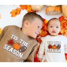 Load image into Gallery viewer, Sweet Wink - Tis The Season Pumpkin Patch Long Sleeve Romper - Fall Baby