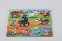 Load image into Gallery viewer, Birchwood Trading - Wooden Farm Yard Friends Wooden Puzzle