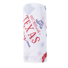 Load image into Gallery viewer, Little Hometown - Texas Boy Swaddle Blanket