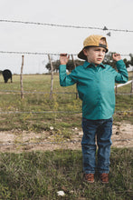 Load image into Gallery viewer, Kingman Turquoise Button-Up Shirt by 2Fly