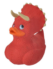 Load image into Gallery viewer, Wild Republic - Rubber Duck Triceratops 4"
