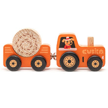 Load image into Gallery viewer, Toysmith - Cubika Wooden Toy Tractor
