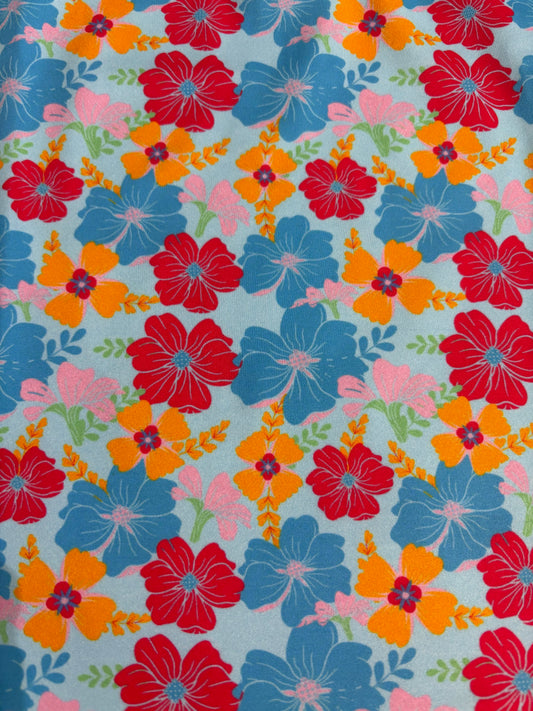 Miles Performance Polo - Tropical Blooms