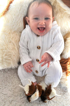 Load image into Gallery viewer, Jomanda Soft Toys & Accessories - Texas Longhorn Highland Cow Plush Baby Slippers House Shoes
