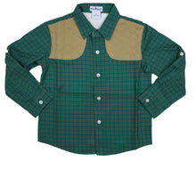 Load image into Gallery viewer, Men’s- Tattersall LS Shirt-Blue Quail