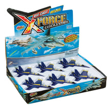 Load image into Gallery viewer, Toysmith - F-18 Blue Angel Jet, Pull Back Action