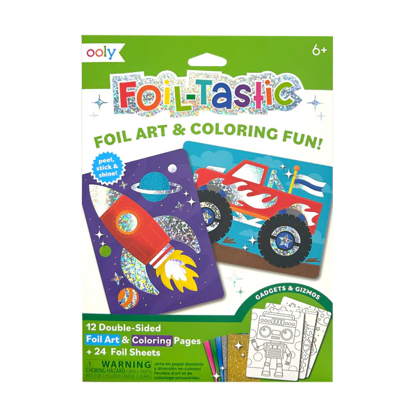 Foil-tastic: Foil Art & Coloring Fun