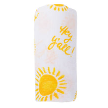 Load image into Gallery viewer, Little Hometown - Hey Y’all Swaddle Blanket (Unisex)