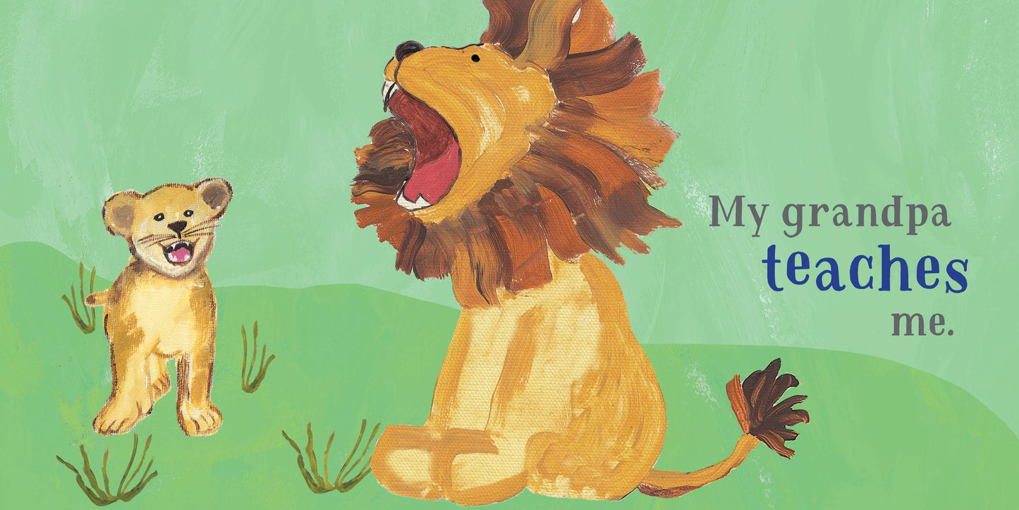 Grandpa Loves Me! - A Sweet Baby Animal Book