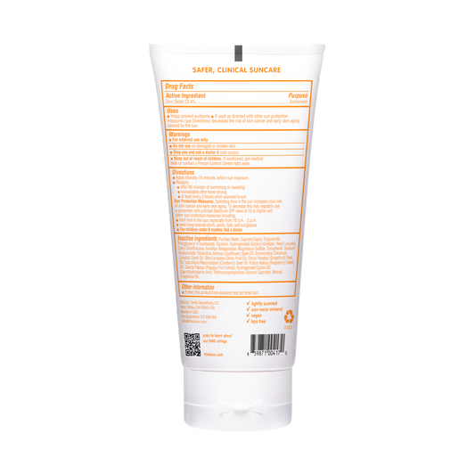 Think Baby SPF 50 Sunscreen (6oz), EWG Rated #2