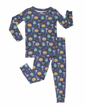 RV Victor Toddler Lounge by Lev Baby—two-piece long-sleeved bamboo viscose pajama set