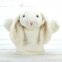 Load image into Gallery viewer, Jomanda Soft Toys & Accessories - Bunny Soft Toy Hand Puppet Plush Cream - 23cm