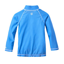 Load image into Gallery viewer, UV Skinz - Kid's Long Sleeve Sun & Swim Shirt: Ocean Blue