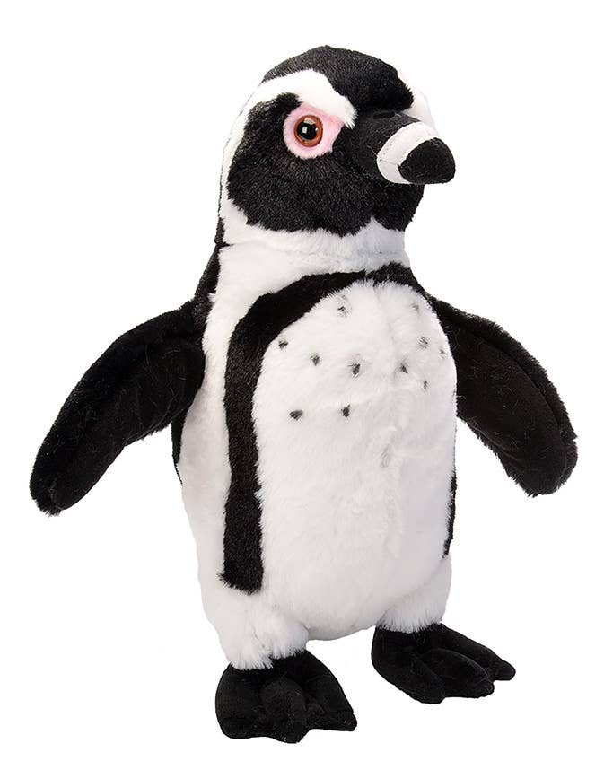 Black Footed Penguin 12-inch stuffed animal by Wild Republic, Cuddlekins collection