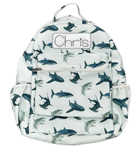 Load image into Gallery viewer, Sugar Bee Clothing - Backpack - Sharks