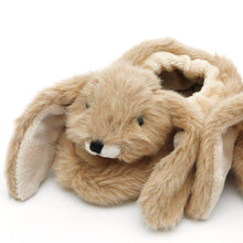 Load image into Gallery viewer, Jomanda Soft Toys & Accessories - Bunny Baby Soft Slippers Brown, House Shoes - (0-6months)