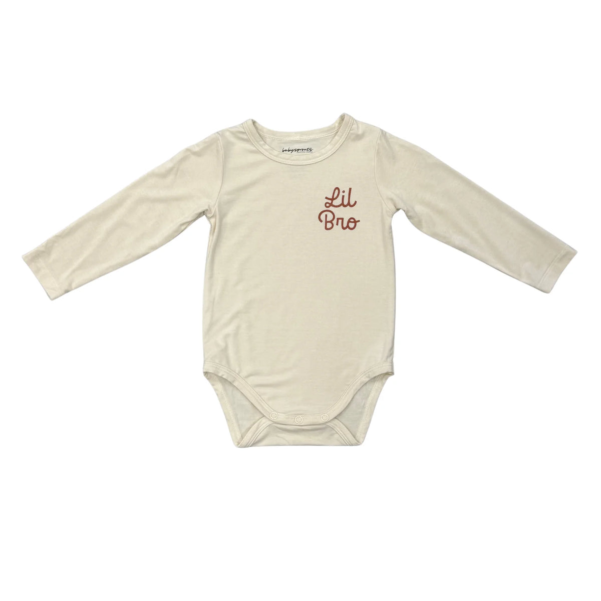 Lil Bro Cream Bodysuit