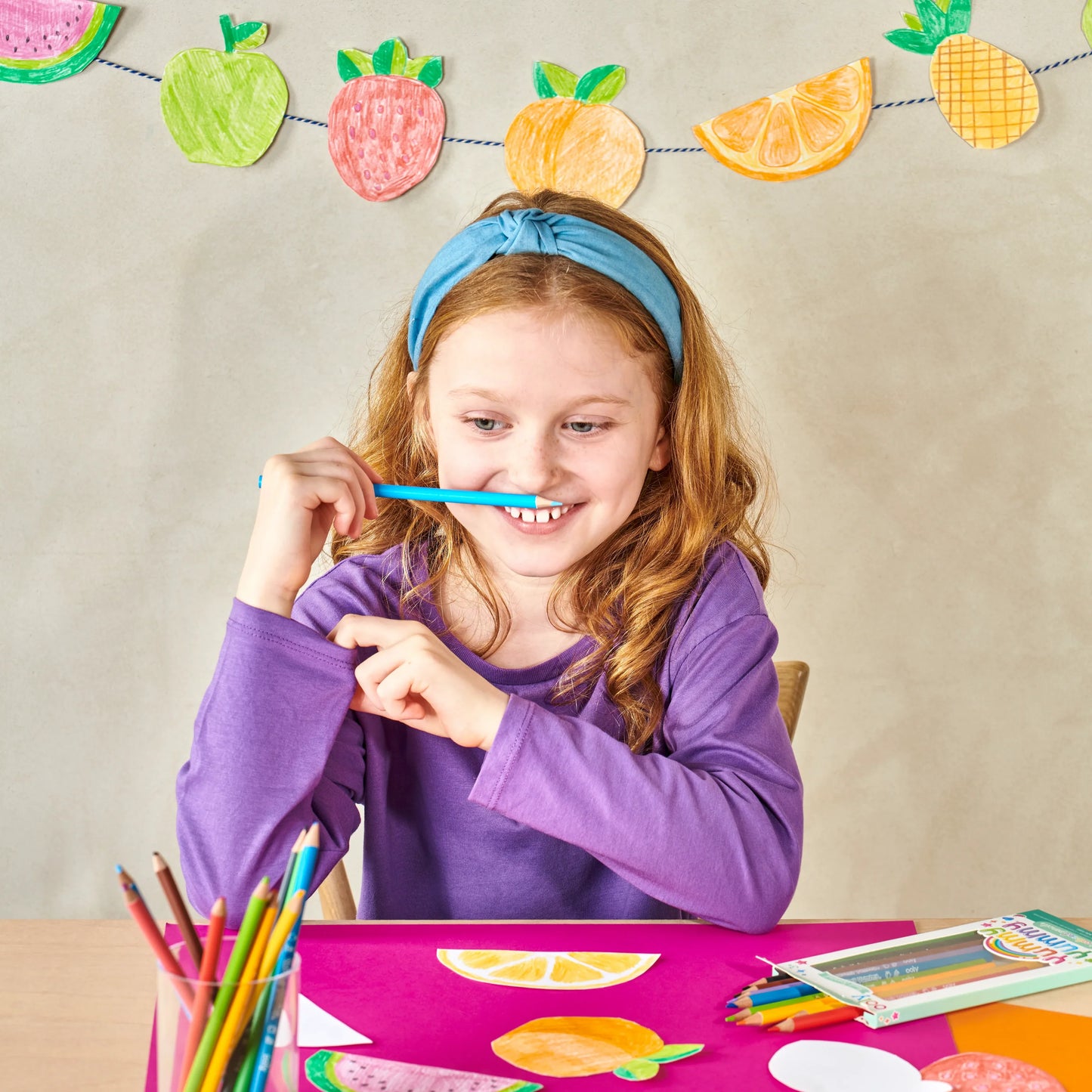 Yummy Colored Scented Pencils-OOLY