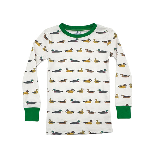 Boys Jekyll pima 2 piece pajamas- Mallards