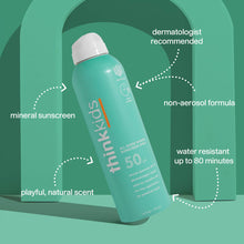 Load image into Gallery viewer, Think - Think Kids SPF 50 All Sheer Mineral Sunscreen Spray
