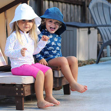 Load image into Gallery viewer, Green Sprouts - Adventure Sun Protection Hat - Navy
