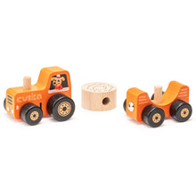 Load image into Gallery viewer, Toysmith - Cubika Wooden Toy Tractor