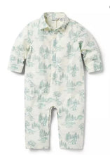 Load image into Gallery viewer, Janie and Jack, LS COLLAR DINO ONE PIECE ROMPER-IVORY DINO TOILE