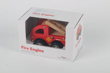 Load image into Gallery viewer, Birchwood Trading - Fire Truck Wooden Toy