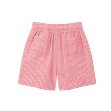Load image into Gallery viewer, Andy & Evan, Short Sleeve Buttondown & Short Set | Coral Seersucker