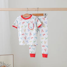 Load image into Gallery viewer, Nola Tawk - Colorful Claws Organic Cotton Crawfish Pajama Set