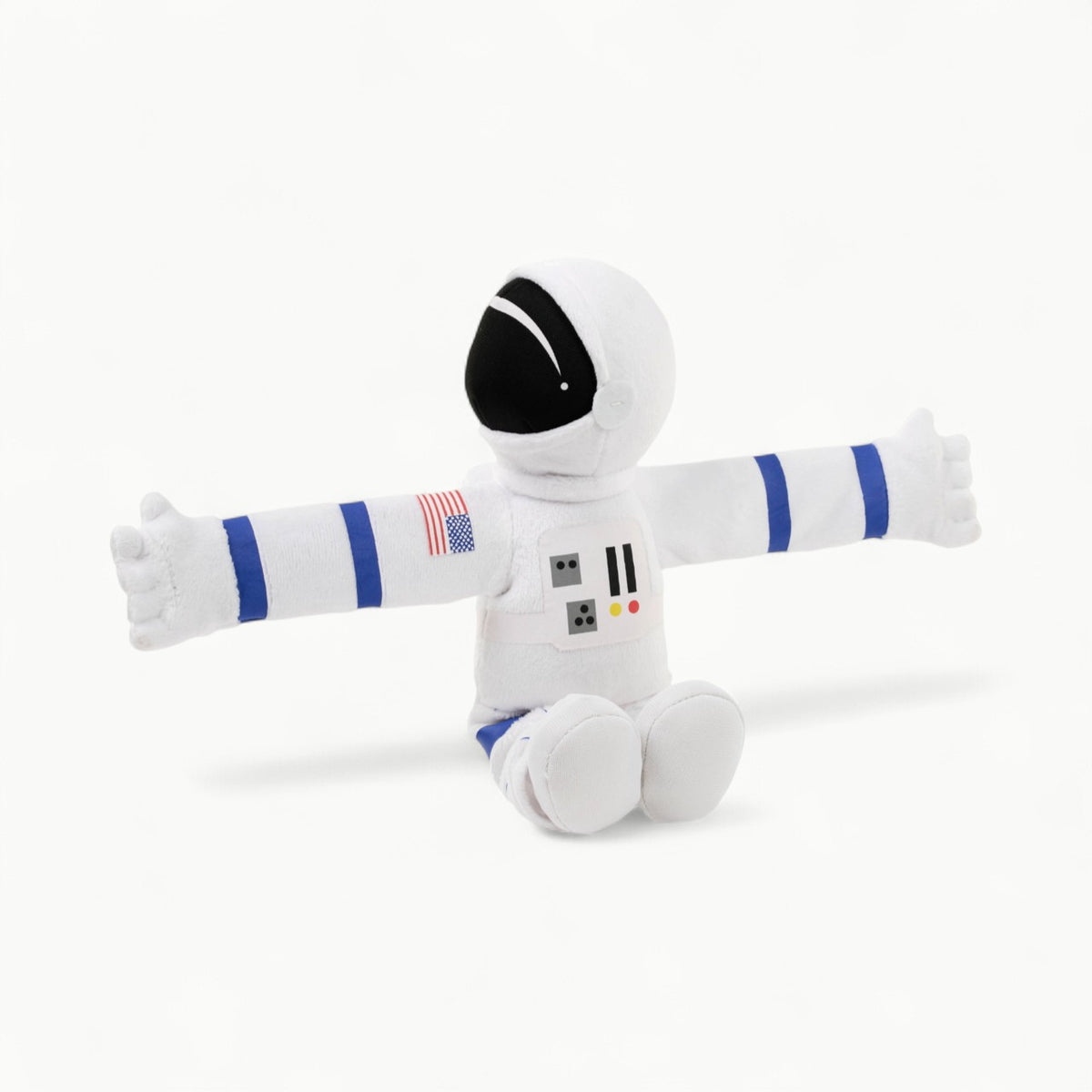 Huggers Astronaut 8-inch stuffed plush toy with clip attachment by Wild Republic