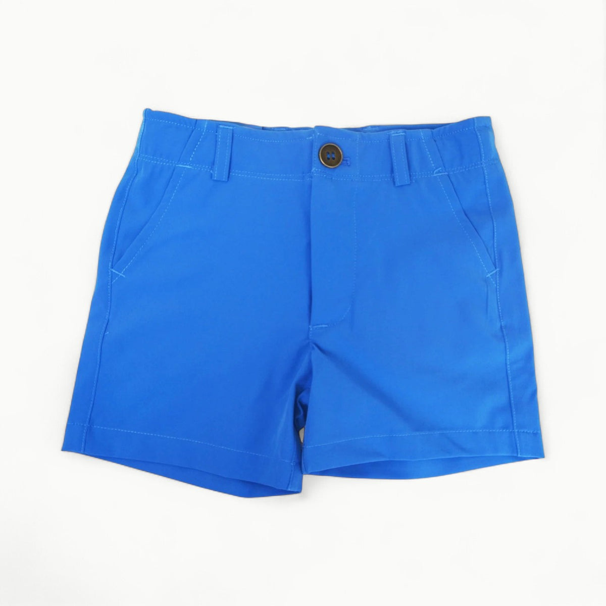 Bald Head Blues Performance Golf Shorts in blue, lightweight with subtle stretch