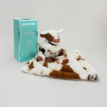 Load image into Gallery viewer, Jomanda Soft Toys & Accessories - Texas Longhorn Highland Cow Soft Toy Soother Comforter 29cm
