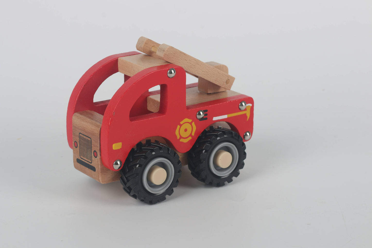 Fire Truck Wooden Toy