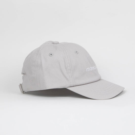 Mama's Boy Embroidery Dad Cap - Lt Gray: Infant & Toddler