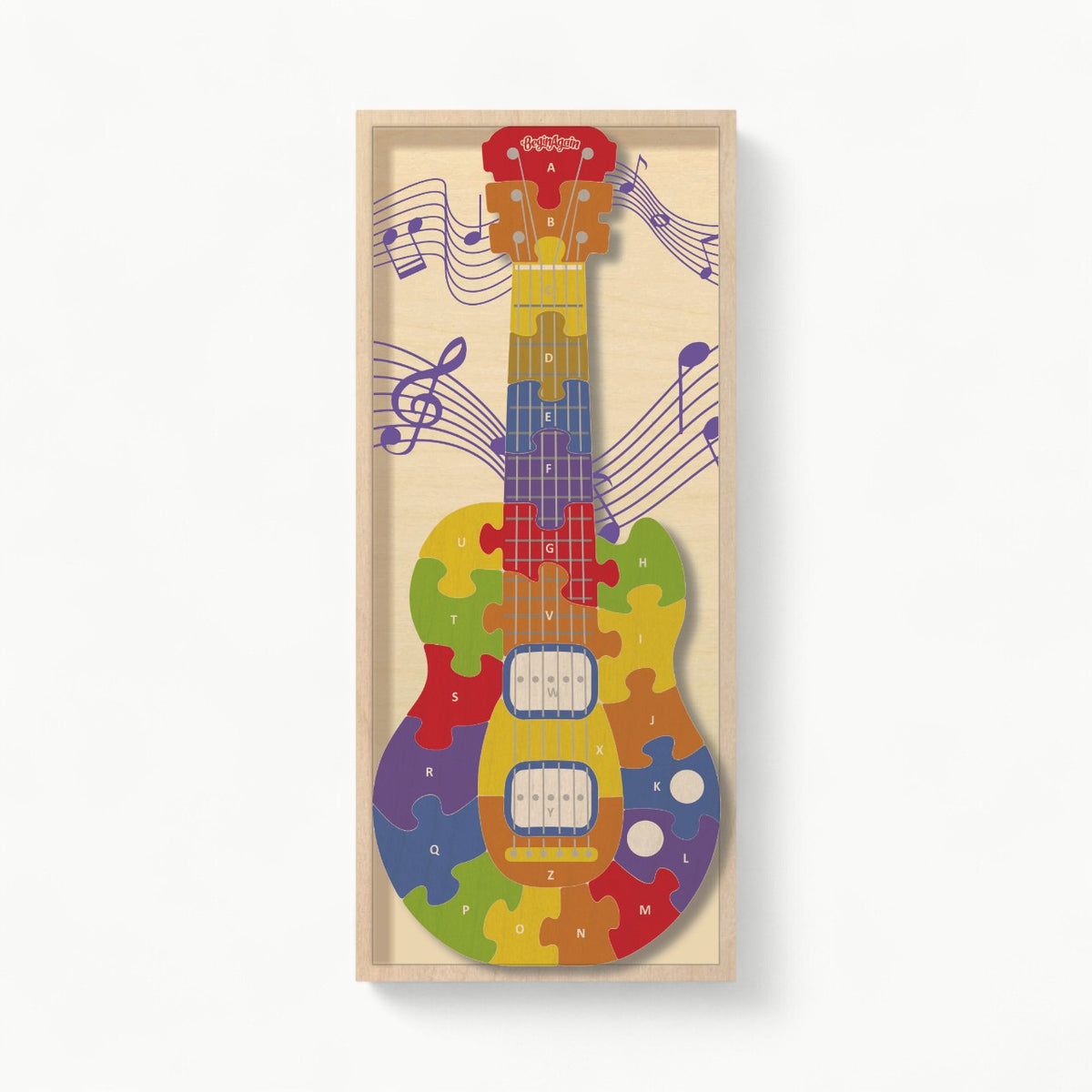Guitar A-Z Puzzle