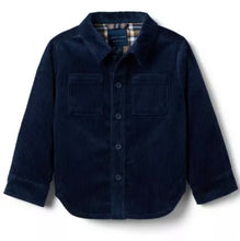 Load image into Gallery viewer, Janie and Jack, CORDUROY SHIRT JACKET-NAVY (SHACKET)