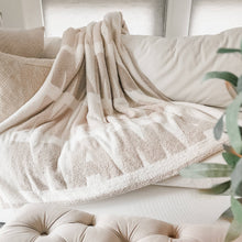 Load image into Gallery viewer, LĒ·LĀ·LŌ - Mama Throw Blanket - 50" X 60"