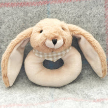 Load image into Gallery viewer, Jomanda Soft Toys & Accessories - Bunny Baby Rattle Soft Toy Brown