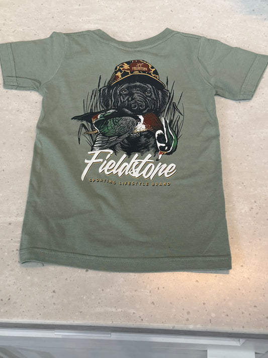 Fieldstone Lab Woodie Tee-Bay