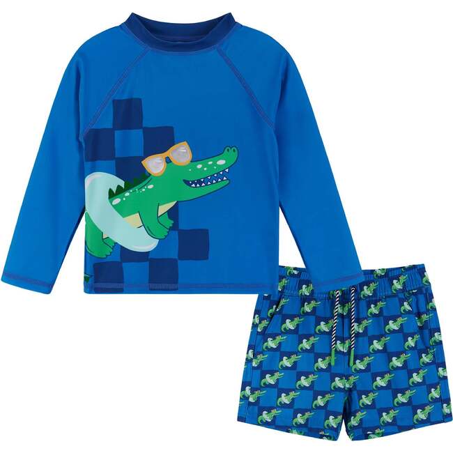 Gator Board shorts & Rashguard Shirt