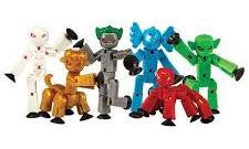StikBot Monsters & Werewolf 3 Pack-Zing