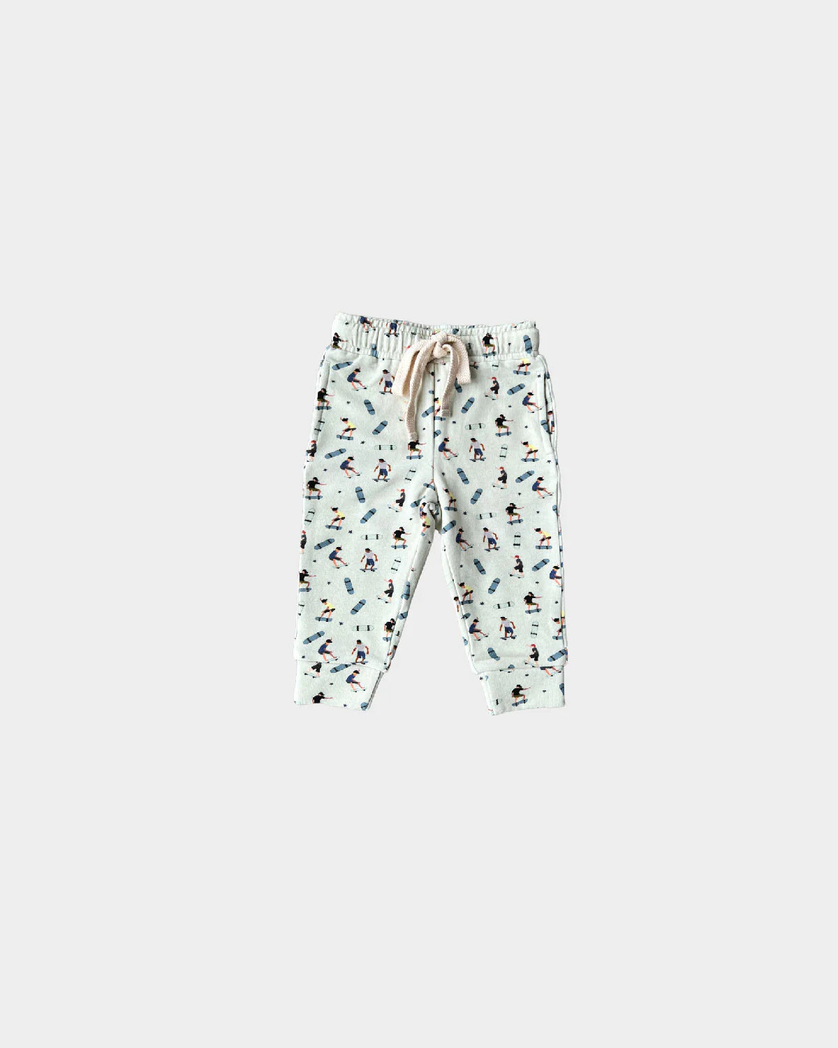 Boys' Skate Joggers in medium-weight bamboo terry, relaxed fit with functional pockets