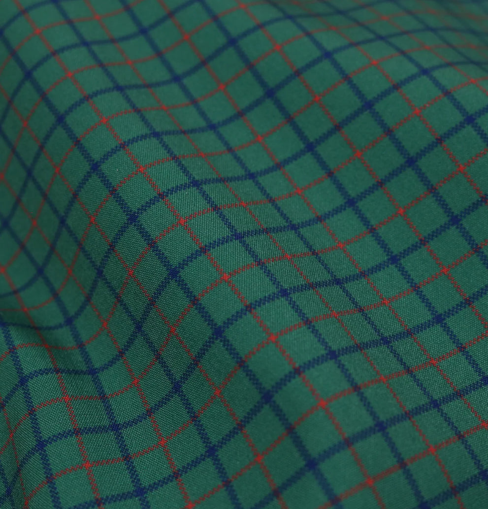 Men’s- Tattersall LS Shirt-Blue Quail