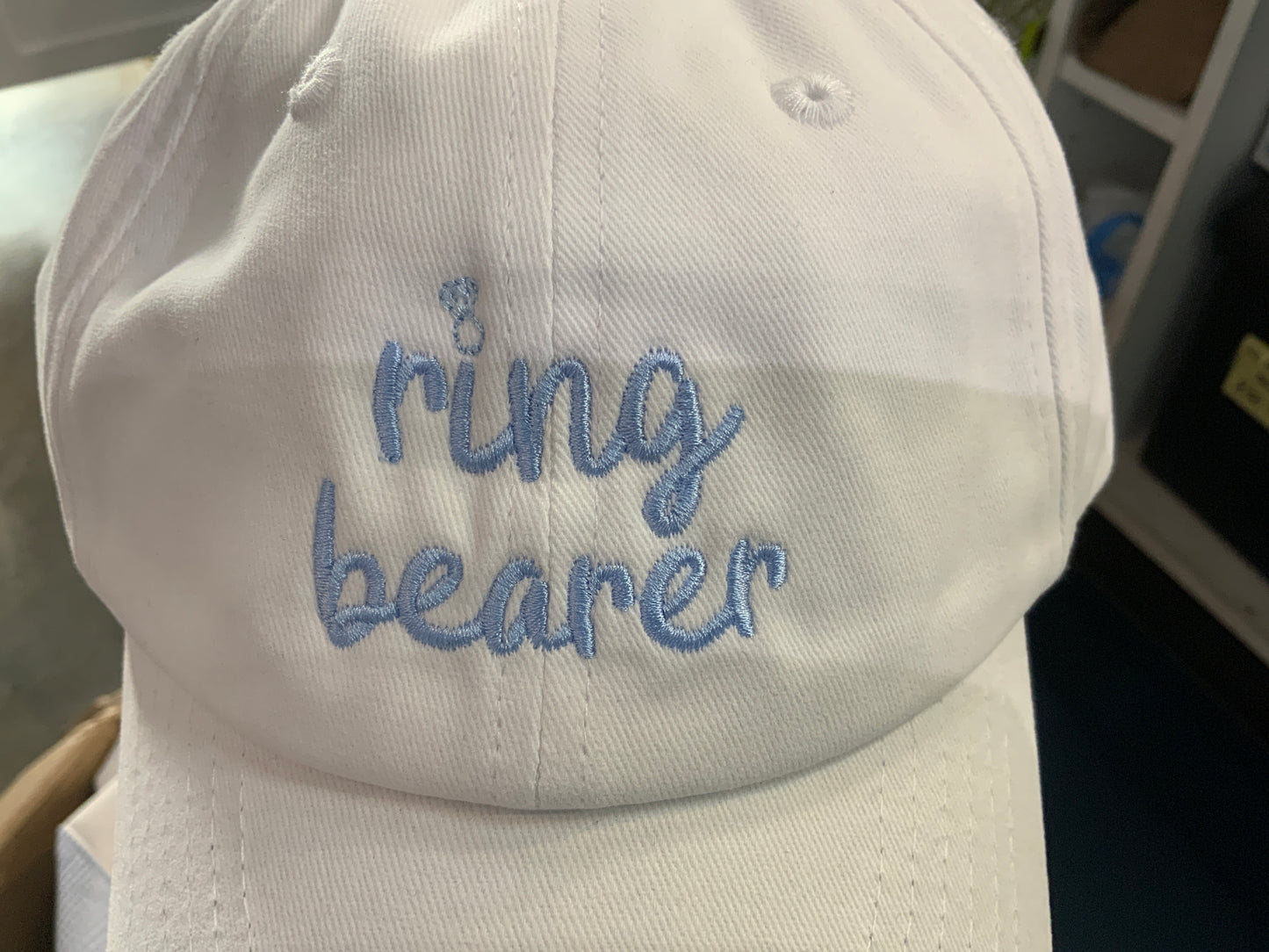 Ring Bearer-Baseball Hat, Youth (2-7)