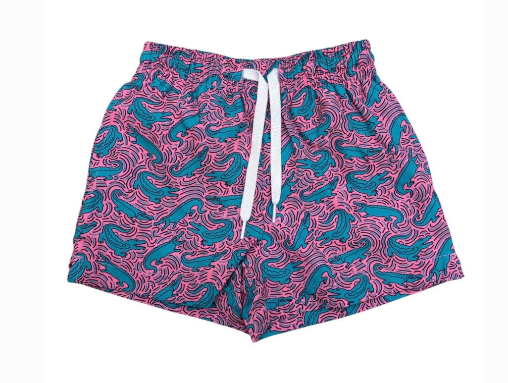Neon Gators Swim collection by Meripex, featuring contemporary design elements