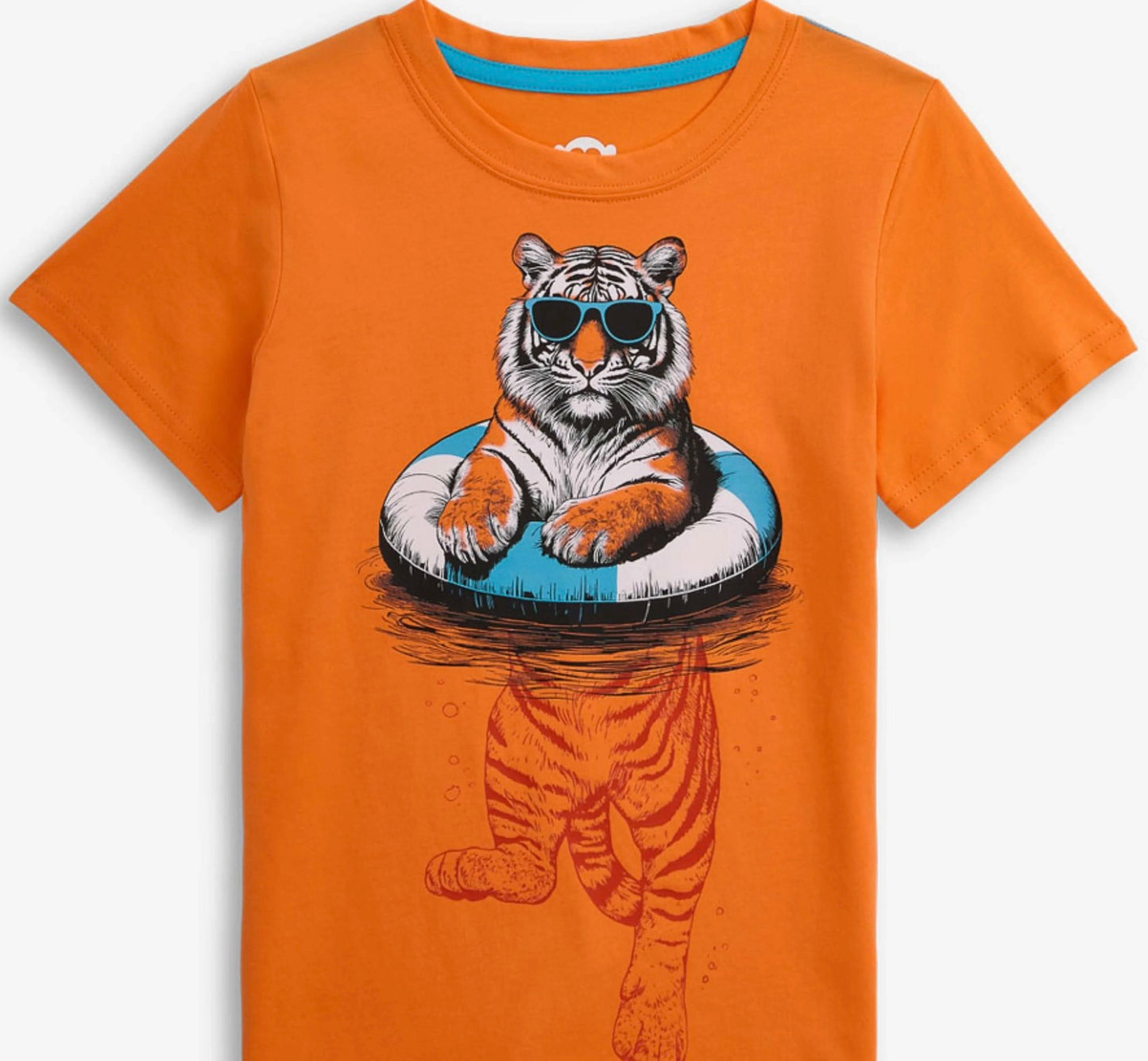 Graphic SS Tee, Tangerine